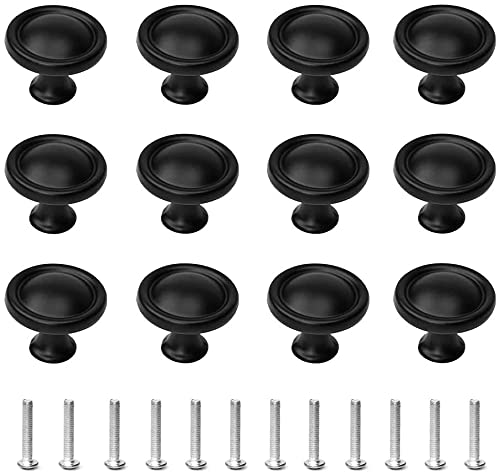 Kitchen Cabinet Door Knobs,Drawer Pull Handles,Cabinet Knobs 33MM Ceramic Knobs Vintage Shabby Chic Round Drawer Knobs Kitchen Cabinet Cupboard Drawer Door Knobs Pull Handles for Chest of Drawers Kitc