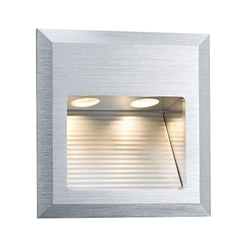 Preisvergleich Produktbild Paulmann 937.53 Außenwandeinbauleuchte, Aluminium, Integriert, silber