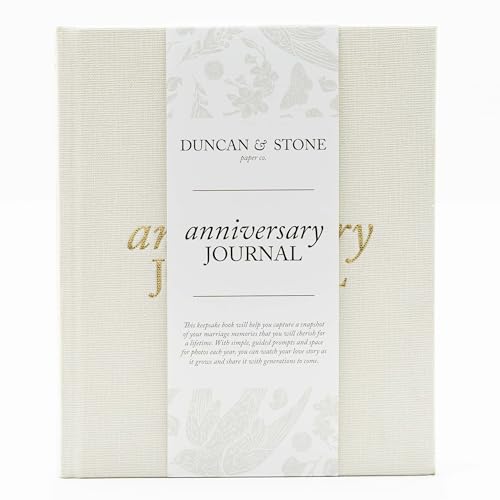 DUNCAN & STONE PAPER CO. Wedding Anniversary Journal - Anniversary