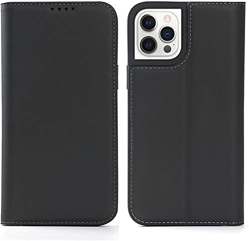 Étui en cuir véritable pour iPhone 14 Pro Max élégant et robuste