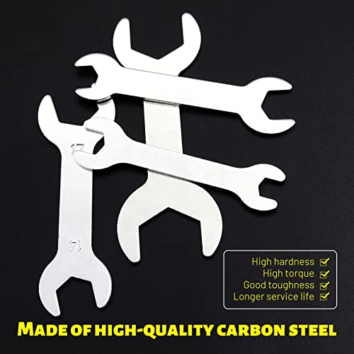 Yngia 7Pcs Super Thin 1.5Mm Wrench Set Open Ended Wrench Silver Double Ended Spanner Combination Repair Tool #TOP3