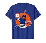 Francisco Lindor | New York Baseball MLB Player | MLBLIN4008 T-Shirt