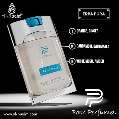Image of Al-Nuaim Erba Pura Eau De Parfum For Men & Women - 100ml | Posh Perfume Range | Long Lasting Fragrance