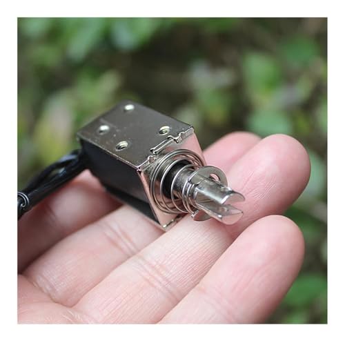 Électroaimant de sécurité 24V linéaire avec force push-pull de 0,4 à 8 N - 2