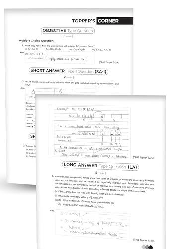 Image of Educart CBSE Class 12 Chemistry Question Bank 2026-27 | 2027 Syllabus | Chapter-wise PYQs, MCQs, Case-Based Qs, Numericals & Notes | NCERT-Based