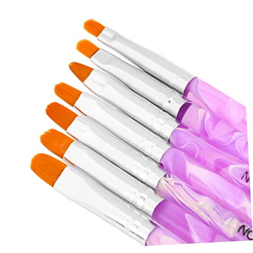 Didiseaon 42 Peças Salão De Pro Unhas Em Pó 3D Acrílico Escova De Unhas De Uñas Acrilicas Escova De