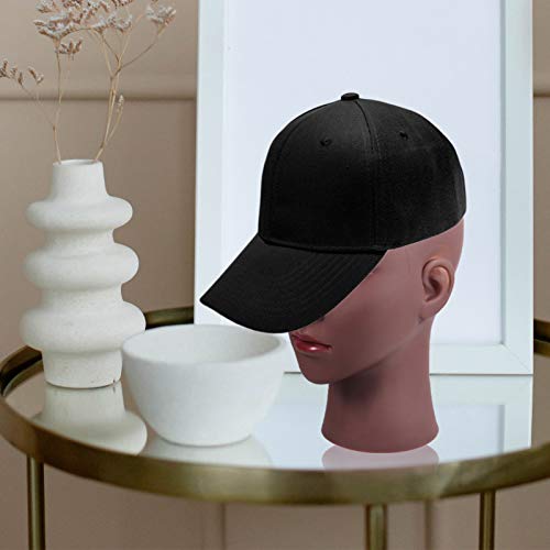FRCOLOR Cabeça Peruca Manequim Cabeça Peruca Exibição Maniquins Bloco Ficar Careca Cabeça Manequim C