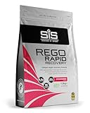 Science in Sport Rego Rapid Recovery Poudre 1,5kg Fraise vegan - Boisson de récupération poudre avec glucides, protéines, électrolytes, vitamines et minéraux, Pour un entraînement efficace