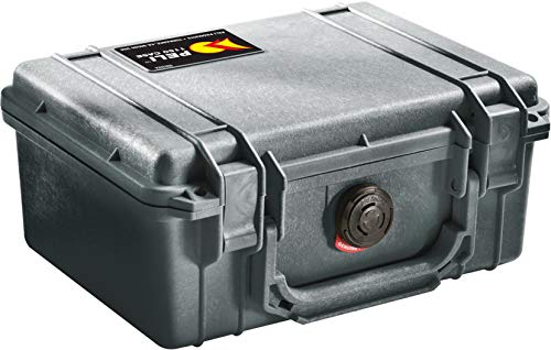Maletín PELI 1150 negro sin espuma estanco IP67 con capacidad de 3L para guardar cámaras