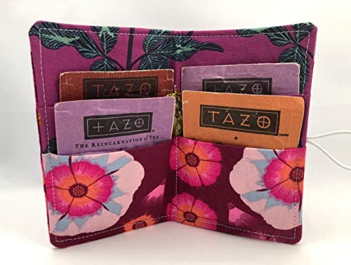 Ecohip Custom Designs Tea Bag Wallet Case Organizer thumb #3