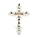 AIHOME Adesivi da parete con croce di Gesù, decalcomanie da parete, adesivo in PVC, decorazione da parete religiosa cattolica di Natale, da appendere alla parete