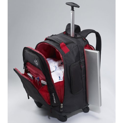 Samsonite MVS Rolling Backpack, Black, 19-Inch - Image 4
