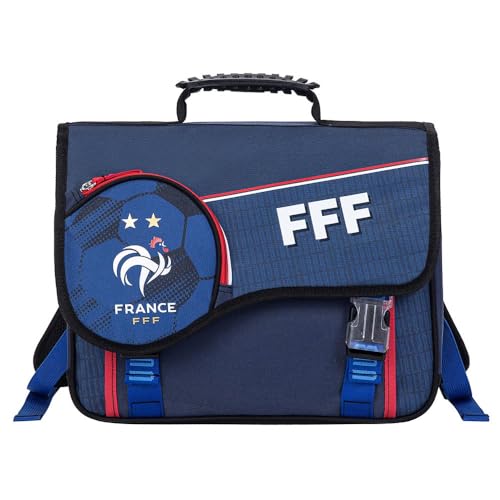 Cartable FFF Ball 38cm idéal pour la rentrée des classes en CP