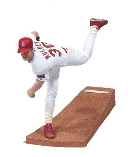 MLB Series 14 Mark Mulder, St. Louis Cardinals, White Jersey with Red Lettering
