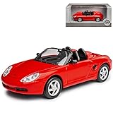 boxster 986 kaufen Aus Metall mit Plastikteilen und drehbaren Rädern.