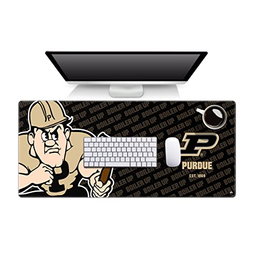 YouTheFan NCAA Purdue Boilermakers Logo Series Desk Pad