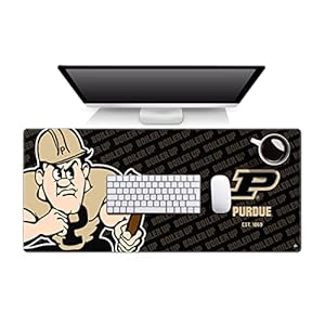 YouTheFan NCAA Purdue Boilermakers Logo Series Desk Pad