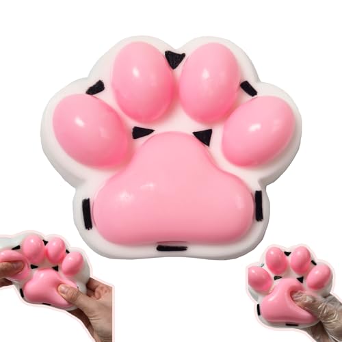 Chicooan Large Cat Paw Taba Squishy Squeeze Toys 5-inch Cow