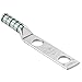 Panduit LCC1-38D-E Code Conductor Copper Compression Lug, 2 Hole, #1 AWG, 3/8-Inch Stud, 1-Inch Hole Spacing