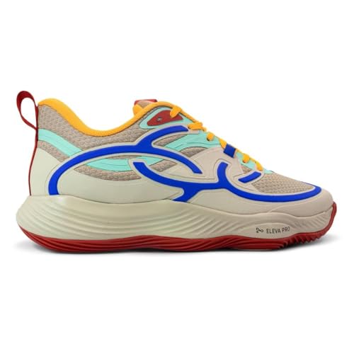 Tênis Unisex Olympikus QU4DRA BR1 - Beje/Azul