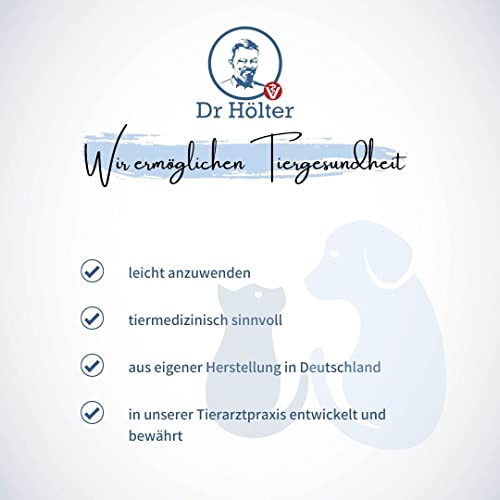 Dr. Hölter Pfotenbalsam Pfotenbalm natürlichen Pflege von trockenen/rissigen Hundepfoten bei starker Beanspruchung Pfotenwachs (50ml Pfotenbalm)