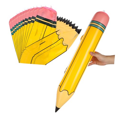 Crayon gonflable géant pour éviter les décors fragiles et encombrants de kermesse