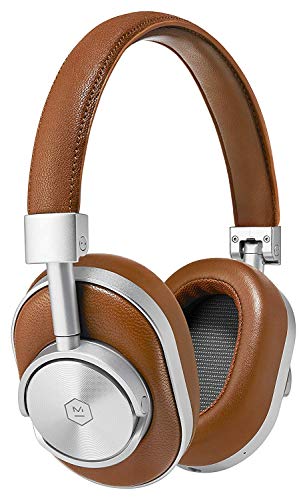 Master & Dynamic MW60 - Auricular Over-Ear, Color Marr贸n y Plata