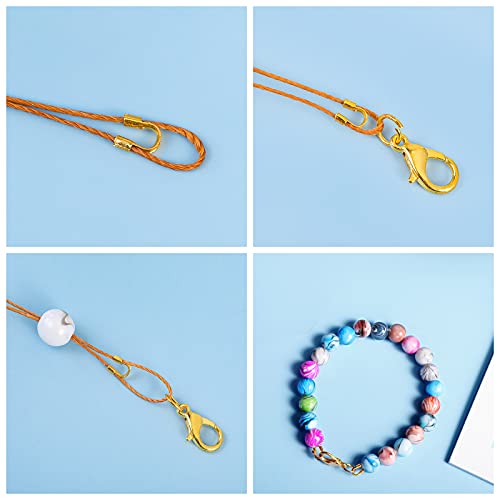 Brass Wire Guardian U-Shape Cable Protector Wire Guard Loops For Earring Bracelet Necklace Pendant Diy Jewelry Making Supplies (Elegant Colors,800 Pieces) #TOP2