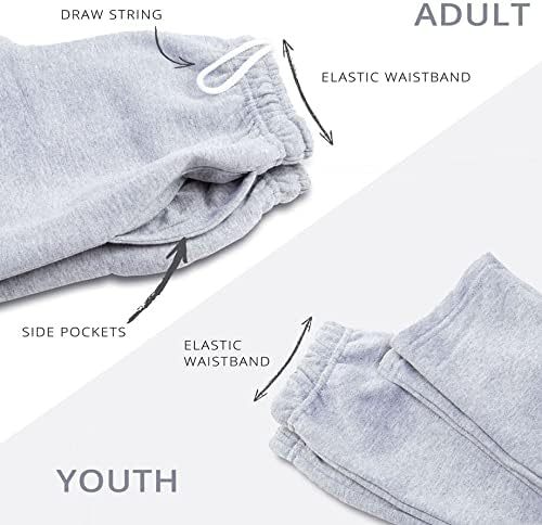 Baseball Bat Sweatpants | Baseball Apparel by ChalkTalk Sports | Multiple Colors | Youth and Adult Sizes - Image 4