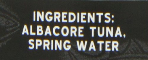 Crown Prince Natural Solid White Albacore Tuna In Spring Water, No Salt Added, 5-Ounce Cans (Pack Of 6) #TOP7
