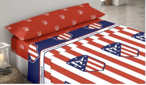 Juego de Cama At. Madrid de Fútbol 3 Piezas