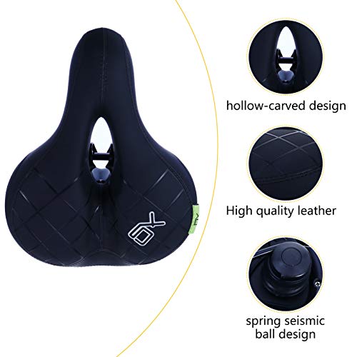 BESPORTBLE Conforto Bicicleta Assento Da Bicicleta Sela Substituição Acolchoado Universal Fit para B