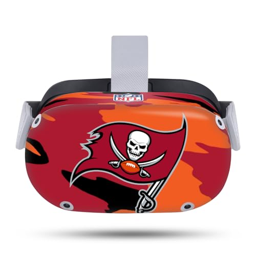 Vinyle Autocollant Meta Quest 2 NFL Buccaneers Peau Camouflage