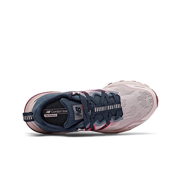 New Balance womens Dynasoft Nitrel V4 Trail Running Shoe, Saturn Pink/Natural Indigo, 9 US