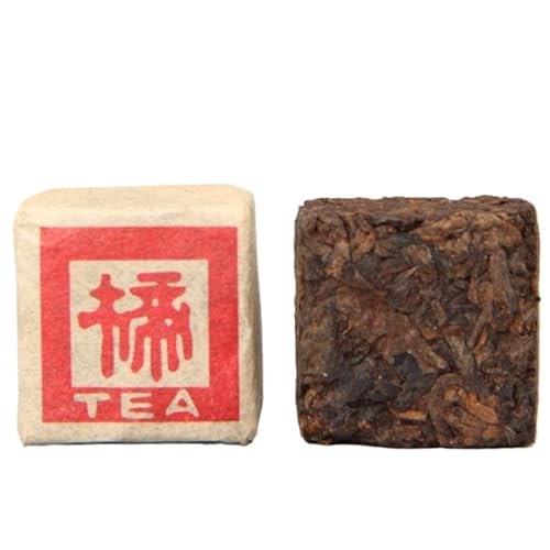 Thé Puerh vieilli pour digestion : brique de thé mûr du Yunnan 500g