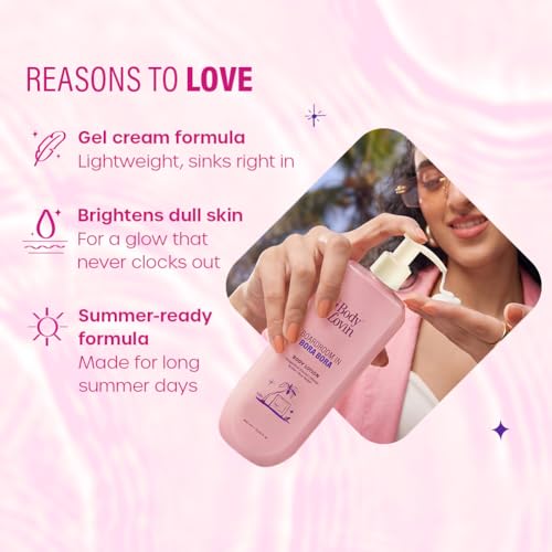 Image of Plum BodyLovin' Boardroom In Bora Bora Body Lotion | Hydrating & Brightening Body Lotion | Lightweight Hydration | Dragonfruit Extract, Mango Butter & Rice Water | Sweet Tropical Fragrance | 400 ml