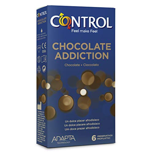 Control Sex Senses Chocolate Addiction Preservativi Maschili - 6 Pezzi