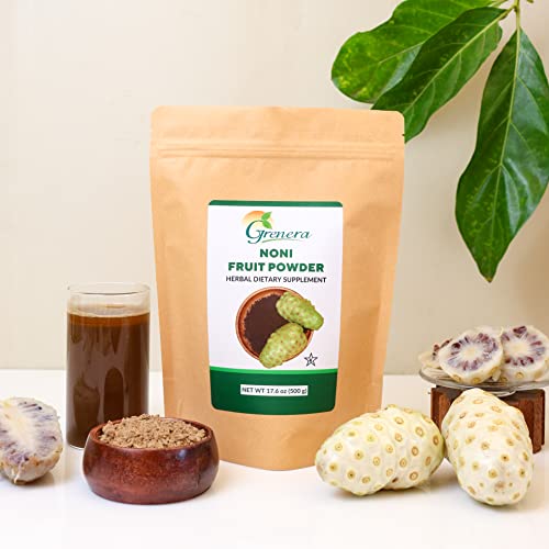 grenera organic noni fruit powder 1 lb 454 g  organic non  gmo gluten free