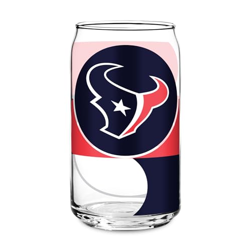 Rico Industries NFL Football Houston Texans Standard 16-oz Class Can Shaped