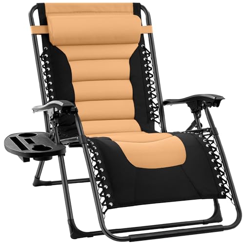 Best Choice Products Oversized Padded Zero Gravity Chair