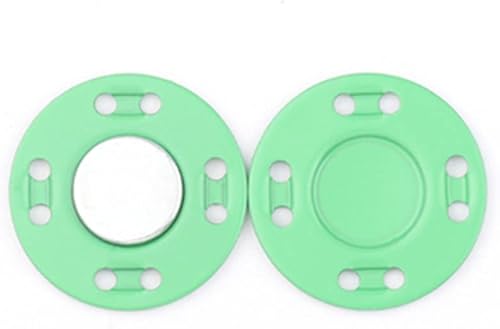Juego de 6 botones magnéticos, suministros de costura, hebilla magnética de metal, 3 pares de botones invisibles a presión para ropa, abrigo,
