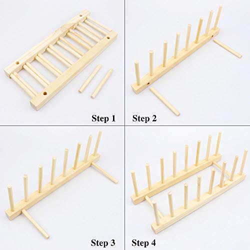 SelfTek Piatto scolapiatti in legno Piatto