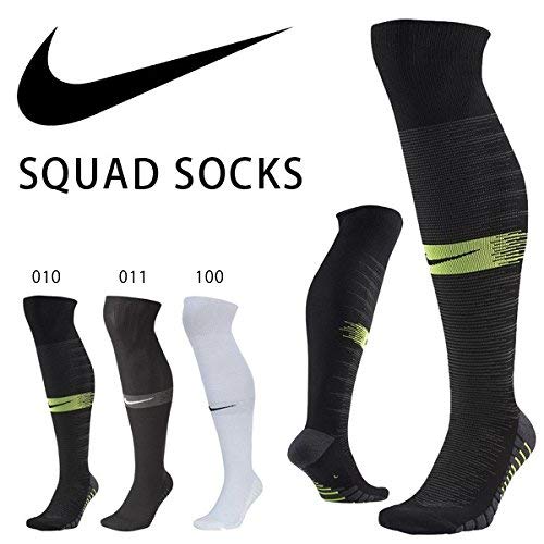Nike Squad Over The Calf Sock (Black/Grey) Size2