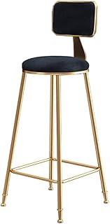 NMDCDH Tabouret de Bar, Tabouret de Bar Ergonomique, Tabouret de Bar à Cadre en métal, Porteur 440 LB, 65/75 cm (25/30 Pouces)