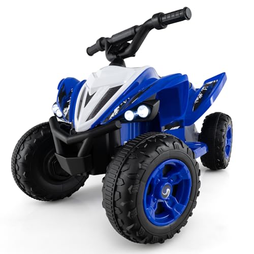 Costzon Kids 12V ATV Electric Vehicle (Navy)
