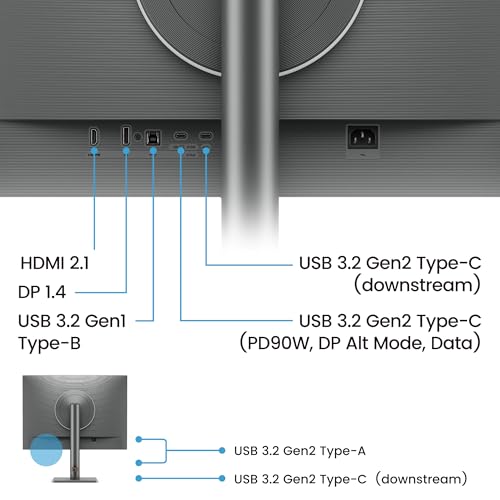 Image of BenQ RD280UG 28.2 inch 4K+ 3840x2560 120Hz IPS Programming Monitor with Backlight|3:2 Aspect Ratio|90W USB-C|95% P3|Advanced Coding Modes|Nano-Matte Panel| KVM |Daisy Chain|Coding HotKey|Ergonomic Design