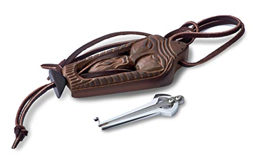 MUARO\"Frigate\" Jew\'s Harp - Russian Vargan by Glazyrin in a Wooden Case
