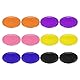 PATIKIL 2,5 Zoll Air Hockey Pucks, 12 Stück Air Hockey Schwere Ersatzpucks Tische Zubehör, 2 Stück pro Farbe