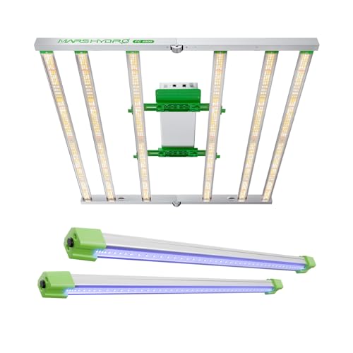 MARS HYDRO Smart FC4800 480W with ADLITE UV30 23’’ UV Grow Light Bar, 365nm and 370nm Diodes,Supplemental for TS600/TS1000/TS3000/FC3000/FC-E300/FC4800/FC-E4800 Plant Growing Light(2 Pack)