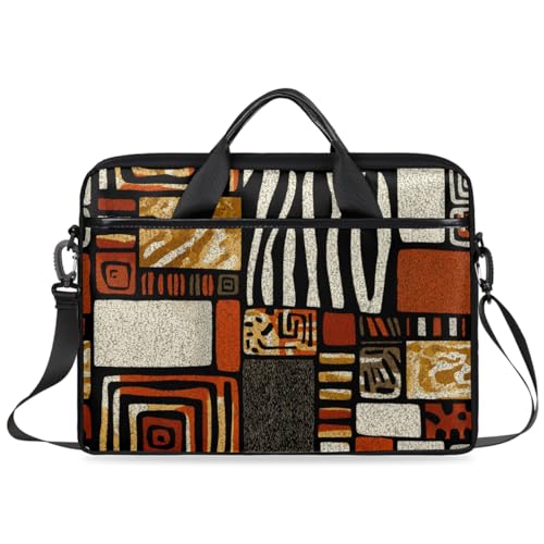 Bolso para portátil con estampado tribal africano 14-15 pulgadas miniatura 7